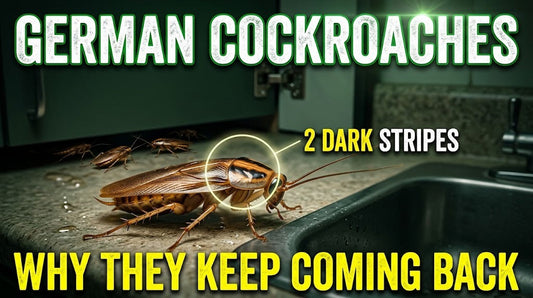 German cockroaches in the kitchen: why they keep coming back